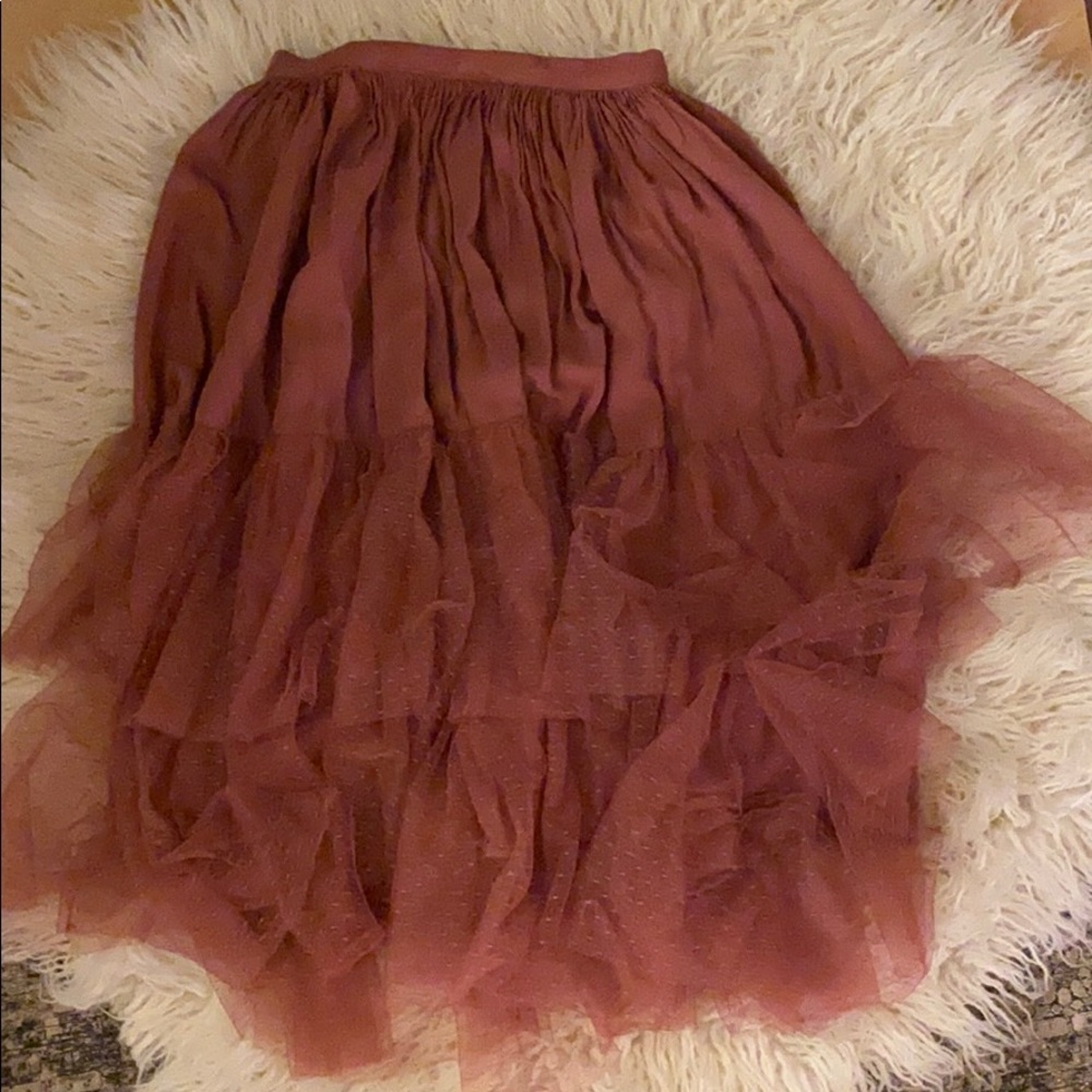 High Waisted Maxi skirt